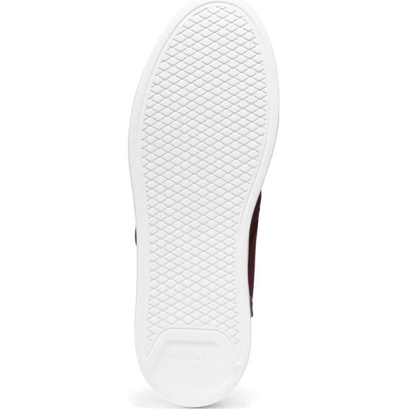 Cole Haan Women's Purple Suede Grand Crosscourt Side Zip Sneakers Size 8.5M - Picture 4 of 8